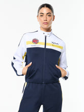 Load image into Gallery viewer, Women's Corsa Track Jacket- Maritime Blue