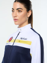 Load image into Gallery viewer, Women's Corsa Track Jacket- Maritime Blue