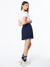 Load image into Gallery viewer, Nota Knit Skirt- Maritime Blue