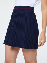 Load image into Gallery viewer, Nota Knit Skirt- Maritime Blue