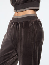 Load image into Gallery viewer, Leta Velour Pant- Mulch