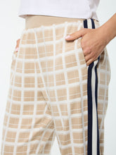Load image into Gallery viewer, Women's Damarindo Check Track Pant- Humus