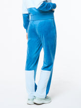 Load image into Gallery viewer, Lina Velour Track Pant- Baby Blue