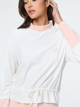 Load image into Gallery viewer, Lina Velour Top- Gardenia