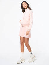 Load image into Gallery viewer, Piera Velour Track Jacket- Evening Sand