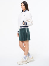Load image into Gallery viewer, Marisa Varsity Jacket- Gardenia