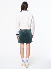 Load image into Gallery viewer, Marisa Varsity Jacket- Gardenia