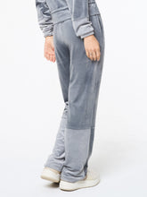 Load image into Gallery viewer, Lina Velour Track Pant- Quiet Shade
