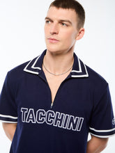 Load image into Gallery viewer, Tito Short Sleeve Polo-Maritime Blue