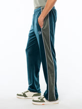 Load image into Gallery viewer, Forato Velour Track Pant-Mediterranea