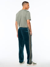 Load image into Gallery viewer, Forato Velour Track Pant-Mediterranea