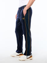Load image into Gallery viewer, Forato Velour Track Pant-Maritime Blue