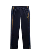 Load image into Gallery viewer, Forato Velour Track Pant-Maritime Blue