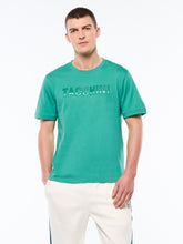 Load image into Gallery viewer, Strisce T-Shirt-Bottle Green