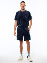 Load image into Gallery viewer, Cresta Velour Short-Maritime Blue