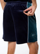 Load image into Gallery viewer, Cresta Velour Short-Maritime Blue