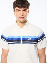 Load image into Gallery viewer, Striscia Short Sleeve Track Jacket-Gardenia