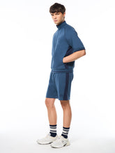 Load image into Gallery viewer, Pannello Short Sleeve Track Jacket-Key Largo
