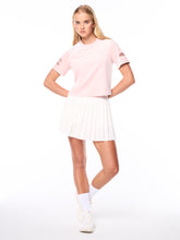 Load image into Gallery viewer, Nuvola Velour Cropped T-Shirt-Barely There
