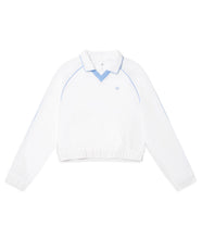 Load image into Gallery viewer, Doni Long Sleeve Polo-Brilliant White