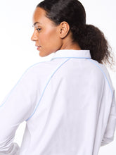 Load image into Gallery viewer, Doni Long Sleeve Polo-Brilliant White