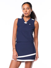 Load image into Gallery viewer, Garbo Tank Top-Maritime Blue