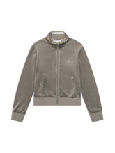 Load image into Gallery viewer, Nuvola Velour Track Jacket-Agave Green