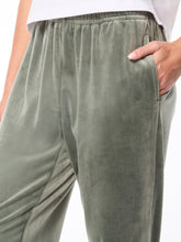 Load image into Gallery viewer, Nuvola Velour Track Pant-Agave Green