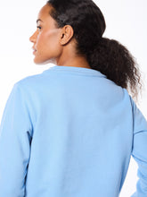 Load image into Gallery viewer, Piano Crewneck-Della Robbia Blue