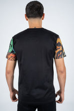 Load image into Gallery viewer, Men's Cotton Black Rhinestone T-shirt