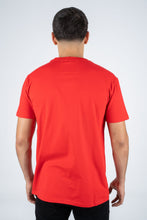 Load image into Gallery viewer, Men's Cotton Red Rhinestone T-shirt
