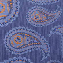Load image into Gallery viewer, Star Wars BB-8 Paisley Blue Boy's Silk Tie