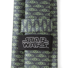 Load image into Gallery viewer, Star Wars Grogu Gray Tie