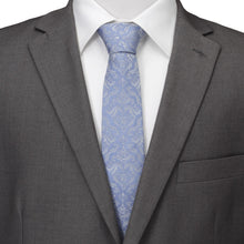 Load image into Gallery viewer, Star Wars Darth Vader Blue Damask Tie