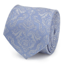Load image into Gallery viewer, Star Wars Darth Vader Blue Damask Tie