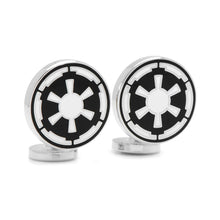 Load image into Gallery viewer, Star Wars Imperial Crest Cufflinks and Tie Bar Gift Set