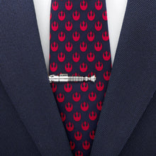 Load image into Gallery viewer, Star Wars Luke Skywalker LIGHTSABER Bracelet, Tie Clip, and Dress Socks Gift Set