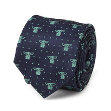 Load image into Gallery viewer, Star Wars Mandalorian and Grogu Ties Father and Son Gift Set