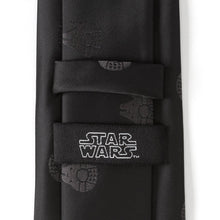 Load image into Gallery viewer, Star Wars Millennium Falcon Black Tonal Tie