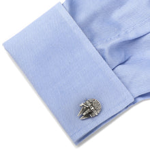 Load image into Gallery viewer, Star Wars Millennium Falcon 3D Cufflinks