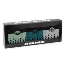Load image into Gallery viewer, Star Wars Mandalorian 3-Pack Dress Sock and Lapel Pin Gift Set