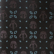 Load image into Gallery viewer, Star Wars Mandalorian Motif Black Tie