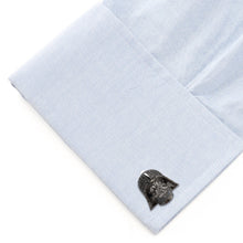 Load image into Gallery viewer, Star Wars Darth Vader Crystal 3D Cufflinks