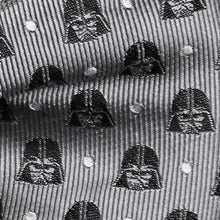 Load image into Gallery viewer, Star Wars Darth Vader Gray Polka Dot Bow Tie