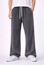 Load image into Gallery viewer, CHARCOAL OVER-DYE SWEATPANTS