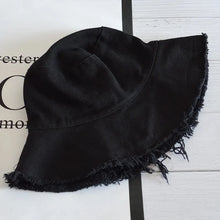 Load image into Gallery viewer, Unisex Tassel Cotton Bucket Hat
