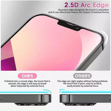 Load image into Gallery viewer, 4PCS Tempered Glass for iPhone 11 14 12 13 Pro XR X XS Max Screen Protector on for iPhone 14 Pro Max Mini 7 8 6 6S Plus SE Glass Easy Installation Bubble Free HD Clear Scratch Resistant Anti-Fingerprint Tempered Glass Film