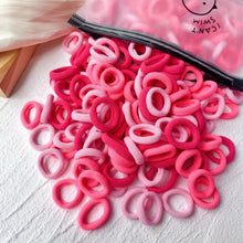 Load image into Gallery viewer, 20/50pcs Kids Elastic Hair Bands Girls Sweets Scrunchie Rubber Band for Children Hair Ties Clips Headband Baby Hair Accessories