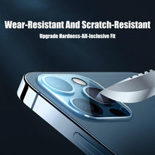 Load image into Gallery viewer, 4Pcs Full Cover Protective Glass for Iphone 11 12 13 Pro XS Max Camera Protector for Iphone X 11pro Max 12 13 Mini 14 Pro Max Camera Lens Protector for iPhone