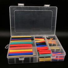 Load image into Gallery viewer, 127-750pcs Heat-shrink Tubing Thermoresistant Tube Heat Shrink Wrapping Kit Electrical Connection Wire Cable Insulation Sleeving